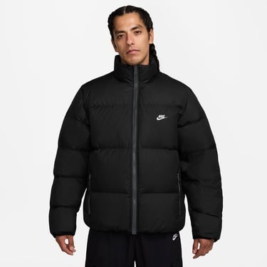  Nike Sportswear Therma-Fit Club Puffer Erkek Siyah Mont