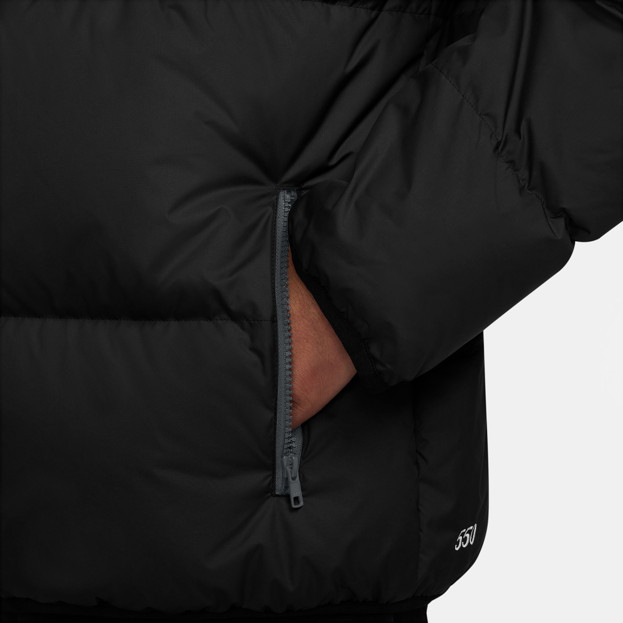 Nike Sportswear Therma-Fit Club Puffer Erkek Siyah Mont