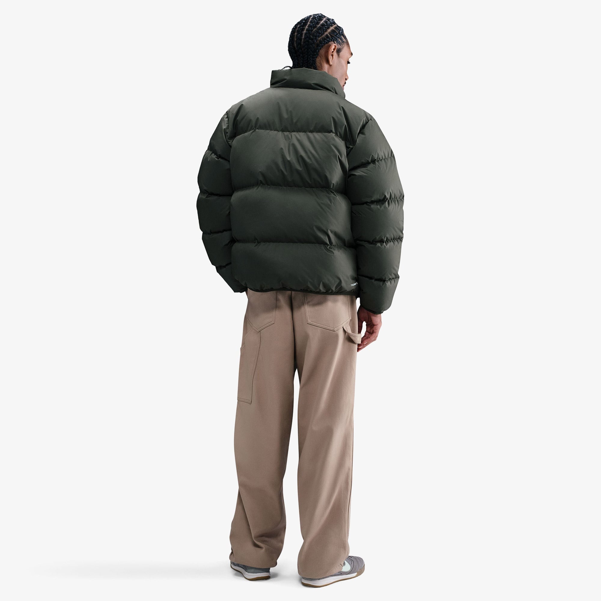 Nike Sportswear Therma-Fit Club Puffer Erkek Yeşil Mont