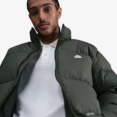  Nike Sportswear Therma-Fit Club Puffer Erkek Yeşil Mont