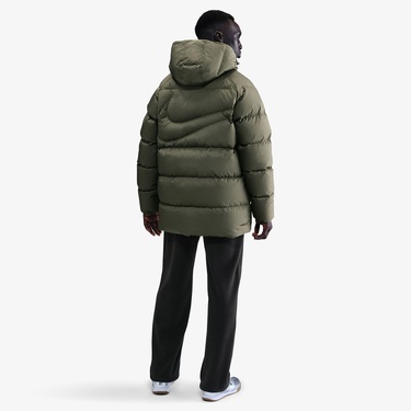  Nike Sportswear Therma-Fit Club Parka Erkek Haki Mont