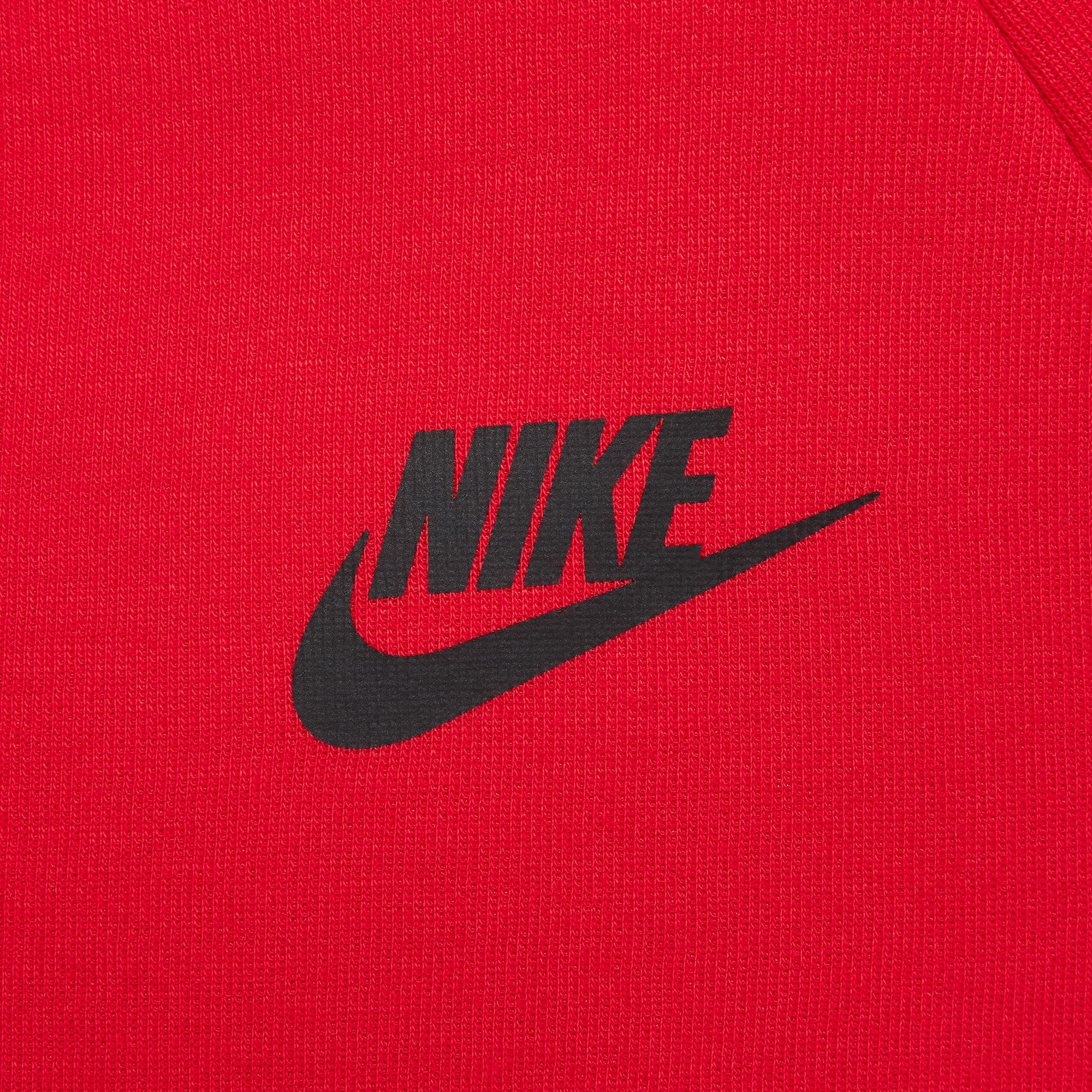 Nike Sportswear Tech Fleece Çocuk Kırmızı Eşofman Üstü
