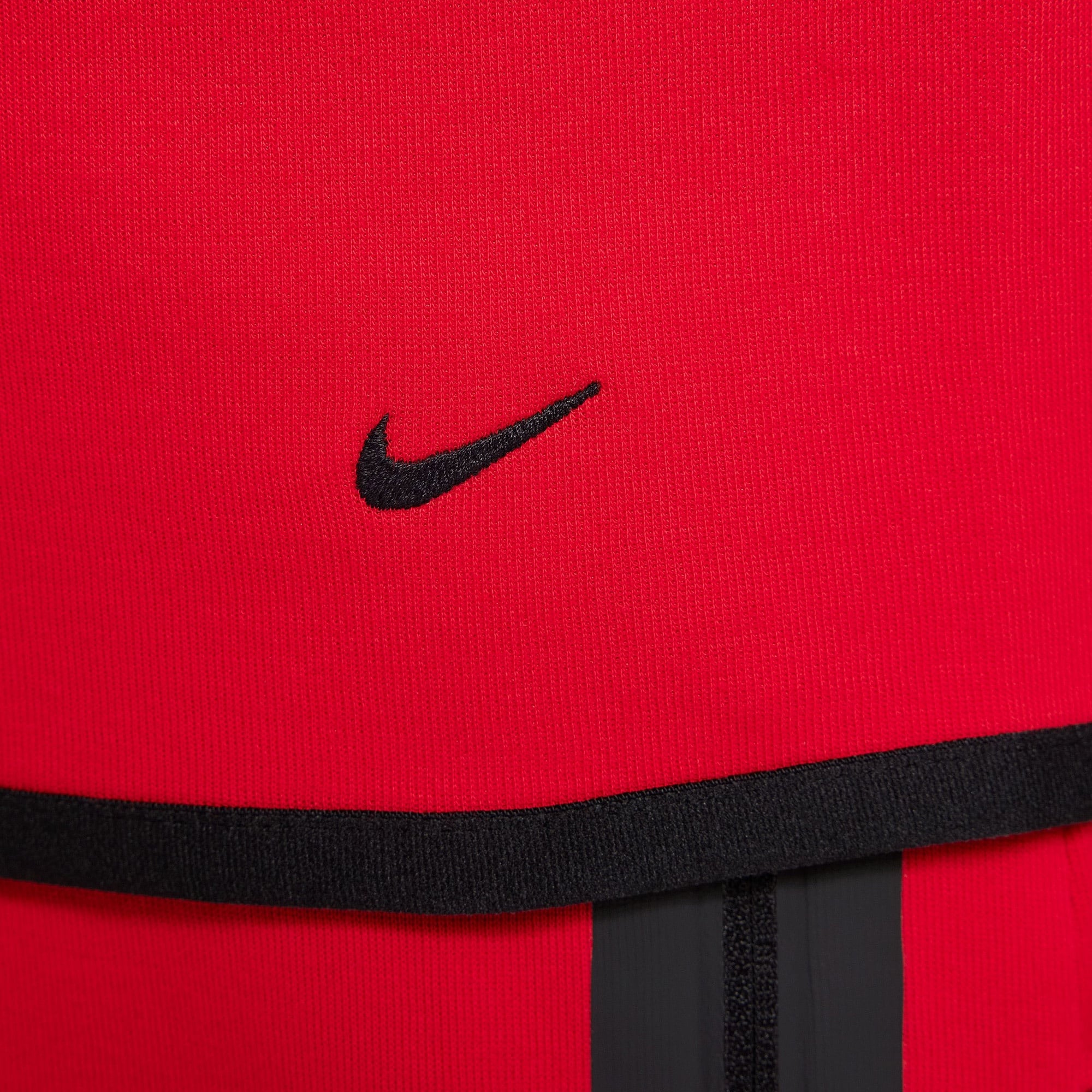 Nike Sportswear Tech Fleece Çocuk Kırmızı Eşofman Üstü