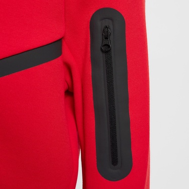  Nike Sportswear Tech Fleece Çocuk Kırmızı Eşofman Üstü