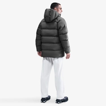  Nike Sportswear Therma-Fit Club Parka 650 Erkek Gri Mont