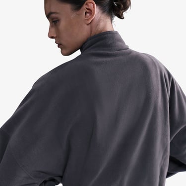  Nike One Therma-Fit Polar Kadın Gri Sweatshirt