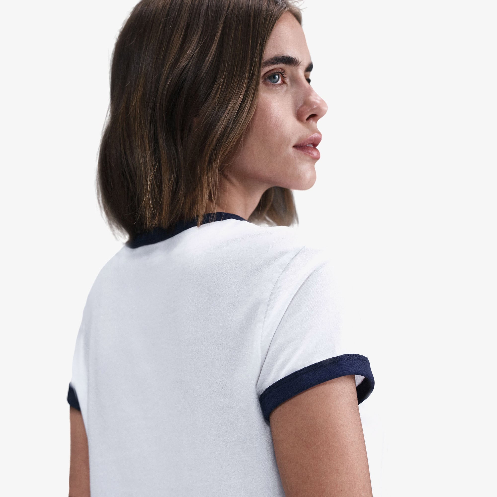 Nike Sportswear Ringer Kadın Beyaz T-Shirt