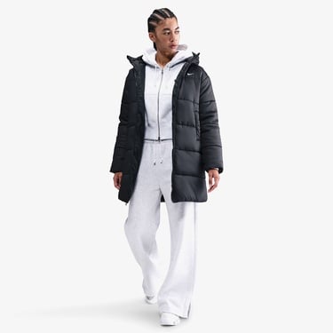  Nike Sportswear Therma-Fit Classic Kadın Siyah Mont