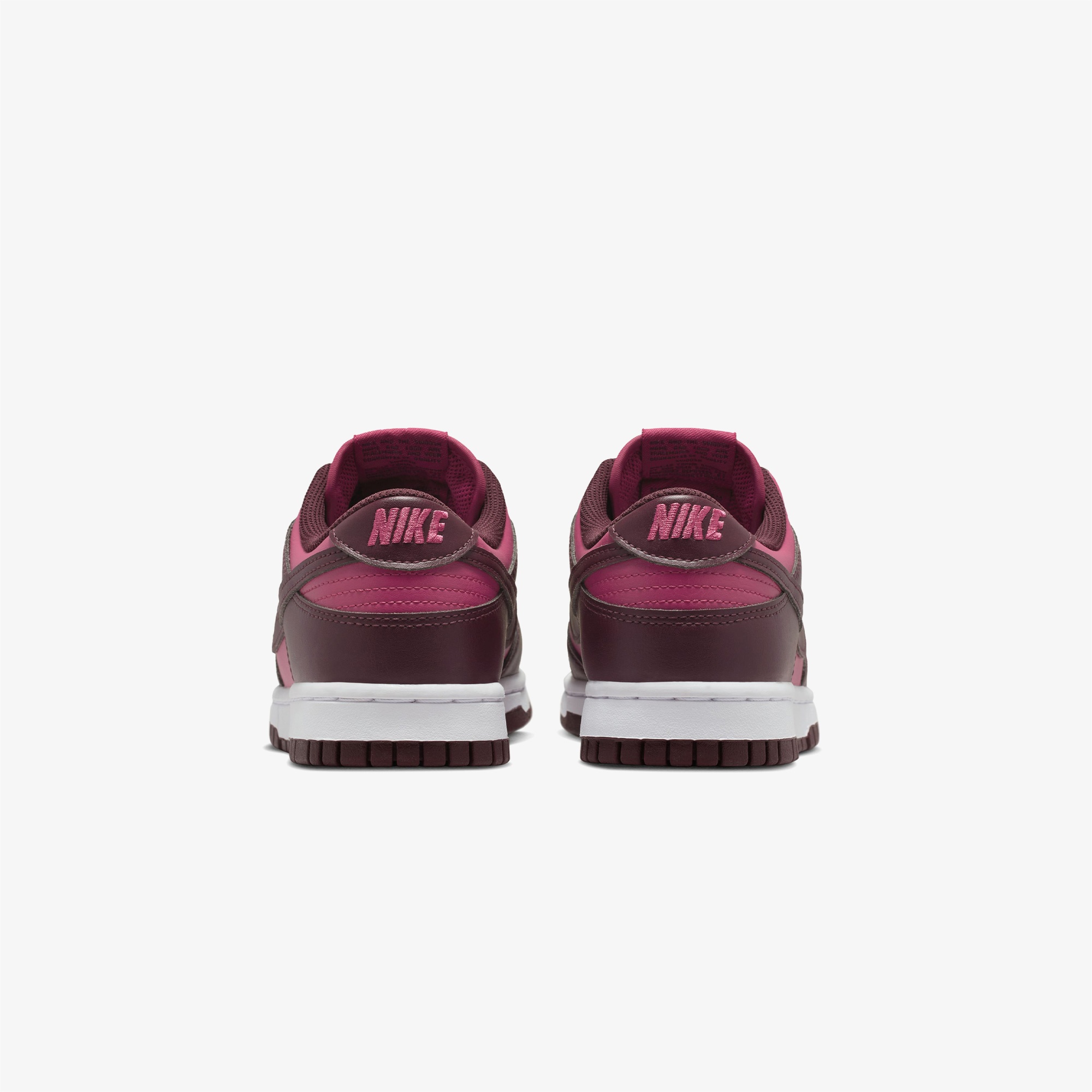 Nike Dunk Low Kadın Bordo Spor Ayakkabı