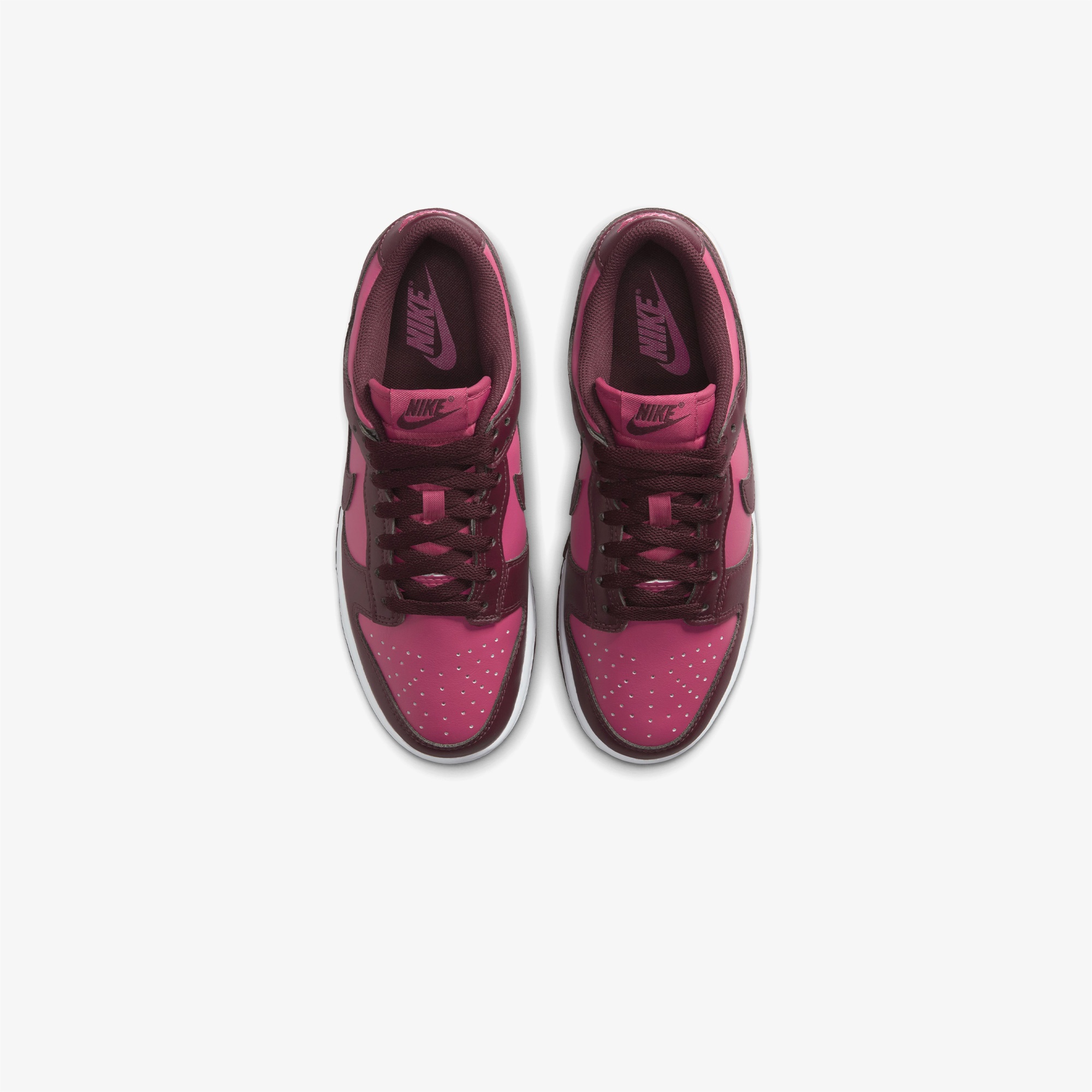 Nike Dunk Low Kadın Bordo Spor Ayakkabı