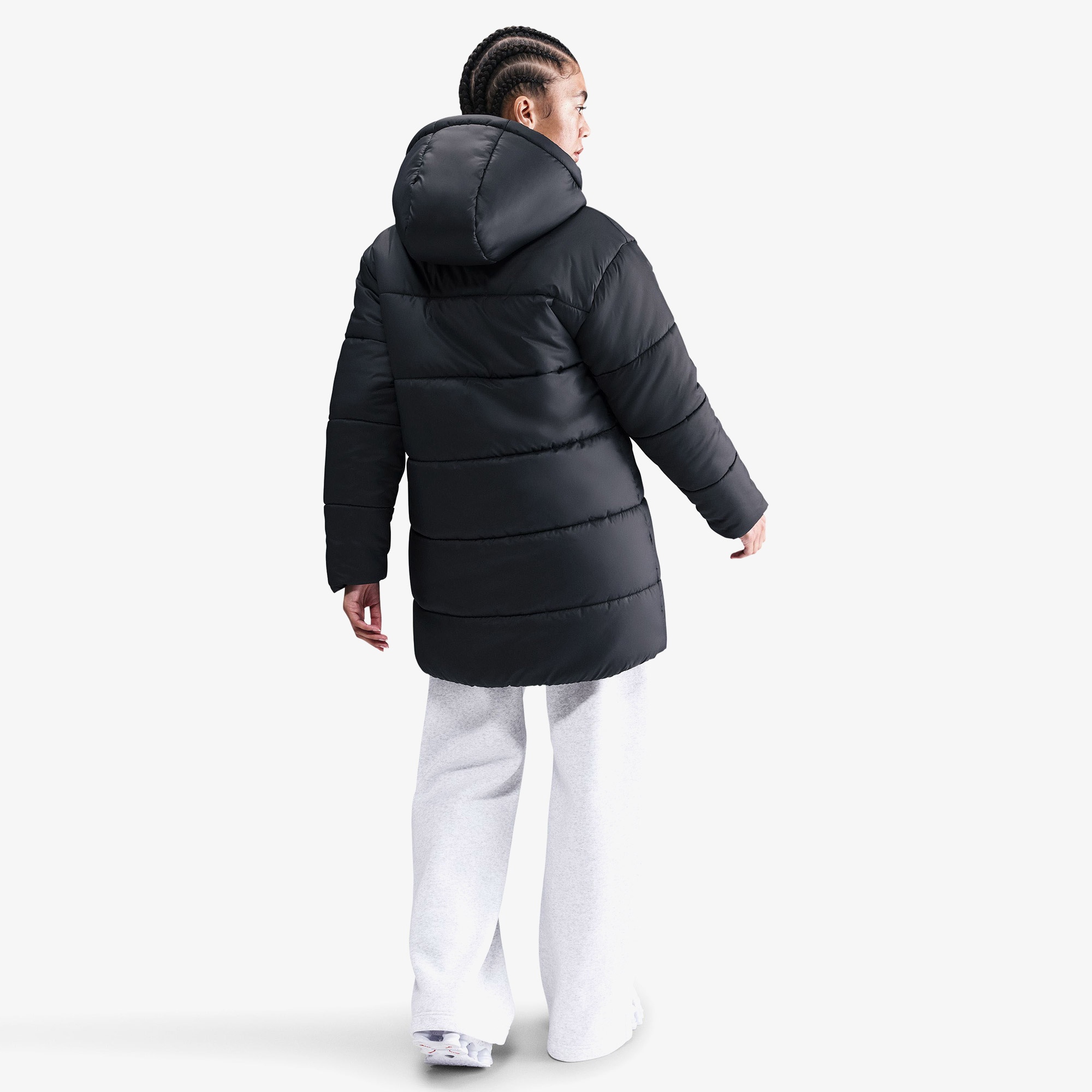 Nike Sportswear Therma-Fit Classic Kadın Siyah Mont