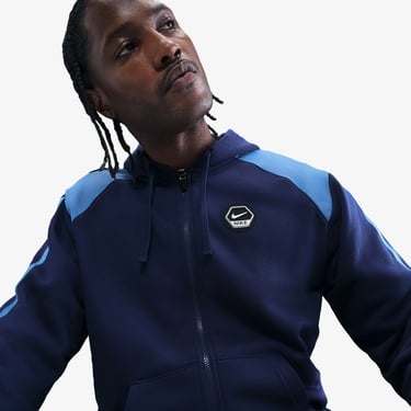  Nike Sportswear City Side Fleece Erkek Lacivert Kapüşonlu Hoodie