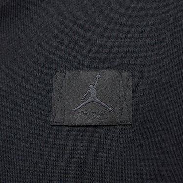  Jordan Flight Fleece Kadın Siyah Kapüşonlu Eşofman Üstü