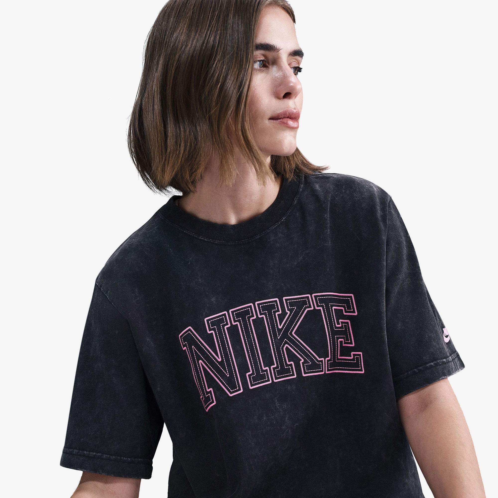 Nike Sportswear Classics Kadın Siyah T-Shirt