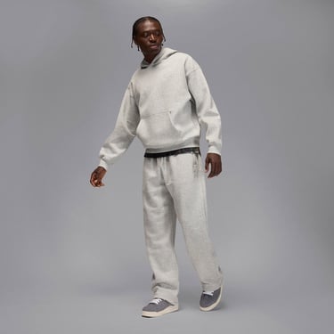  Jordan Brooklyn Fleece Erkek Gri Sweatshirt