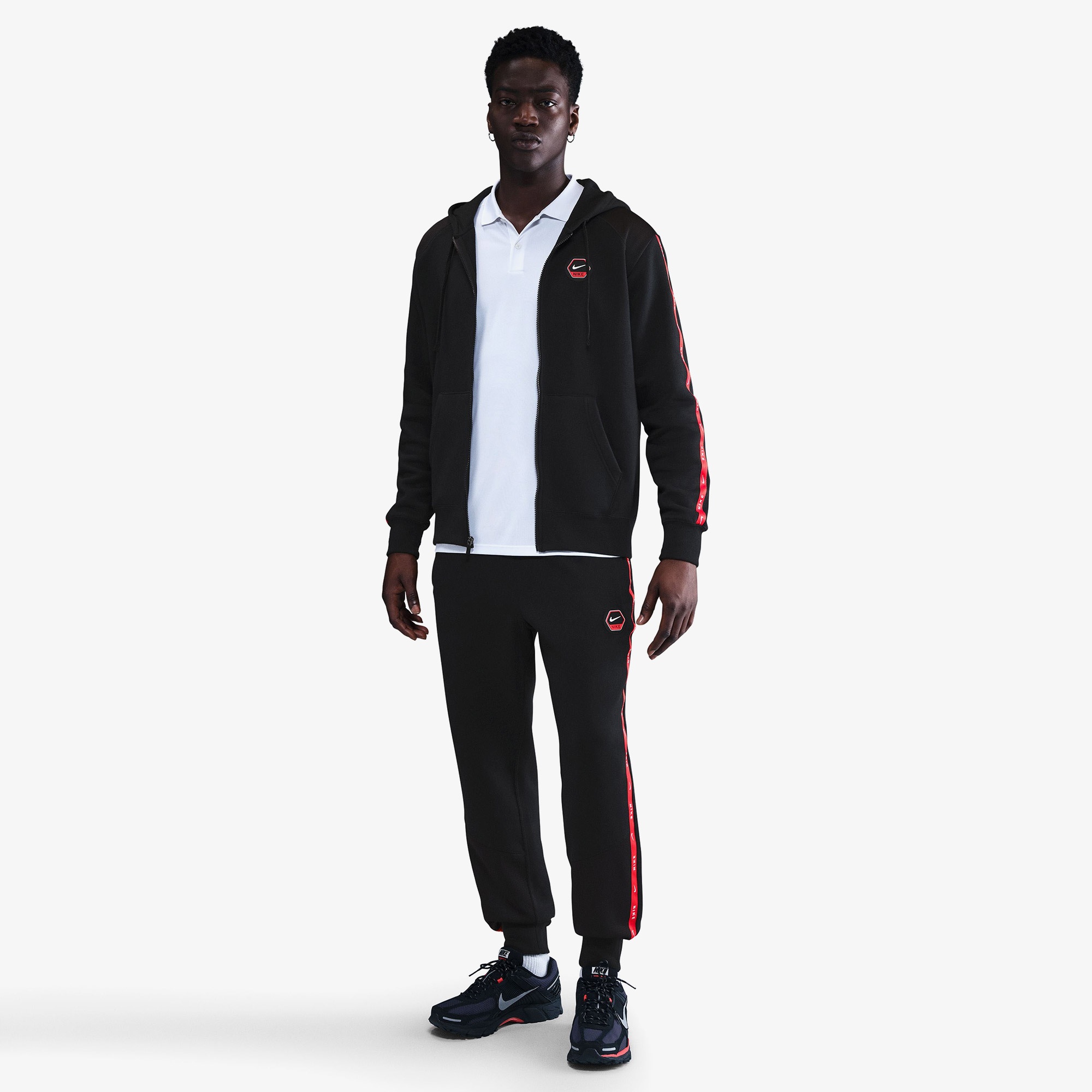 Nike Sportswear City Side Jogger Erkek Siyah Eşofman Altı