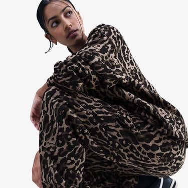  Nike Sportswear Phoenix Fleece Kadın Kahverengi Eşofman Altı