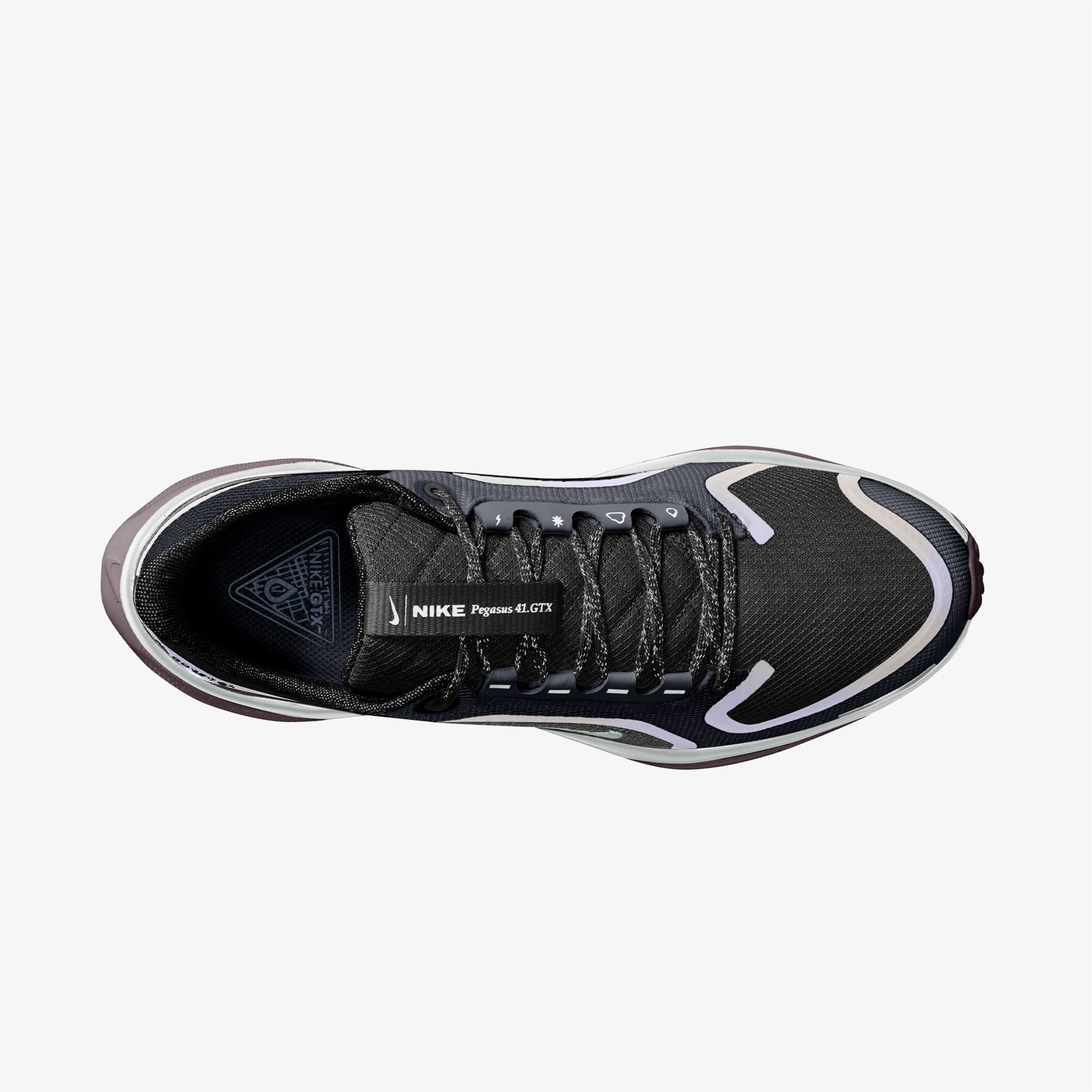 Nike Air Zoom Pegasus 41 Gore-Tex Kadın Lacivert Koşu Ayakkabısı