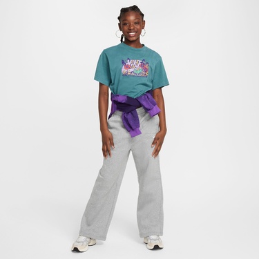  Nike Sportswear Club Fleece Çocuk Gri Eşofman Altı