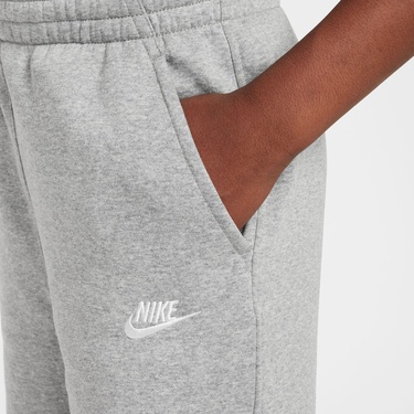  Nike Sportswear Club Fleece Çocuk Gri Eşofman Altı