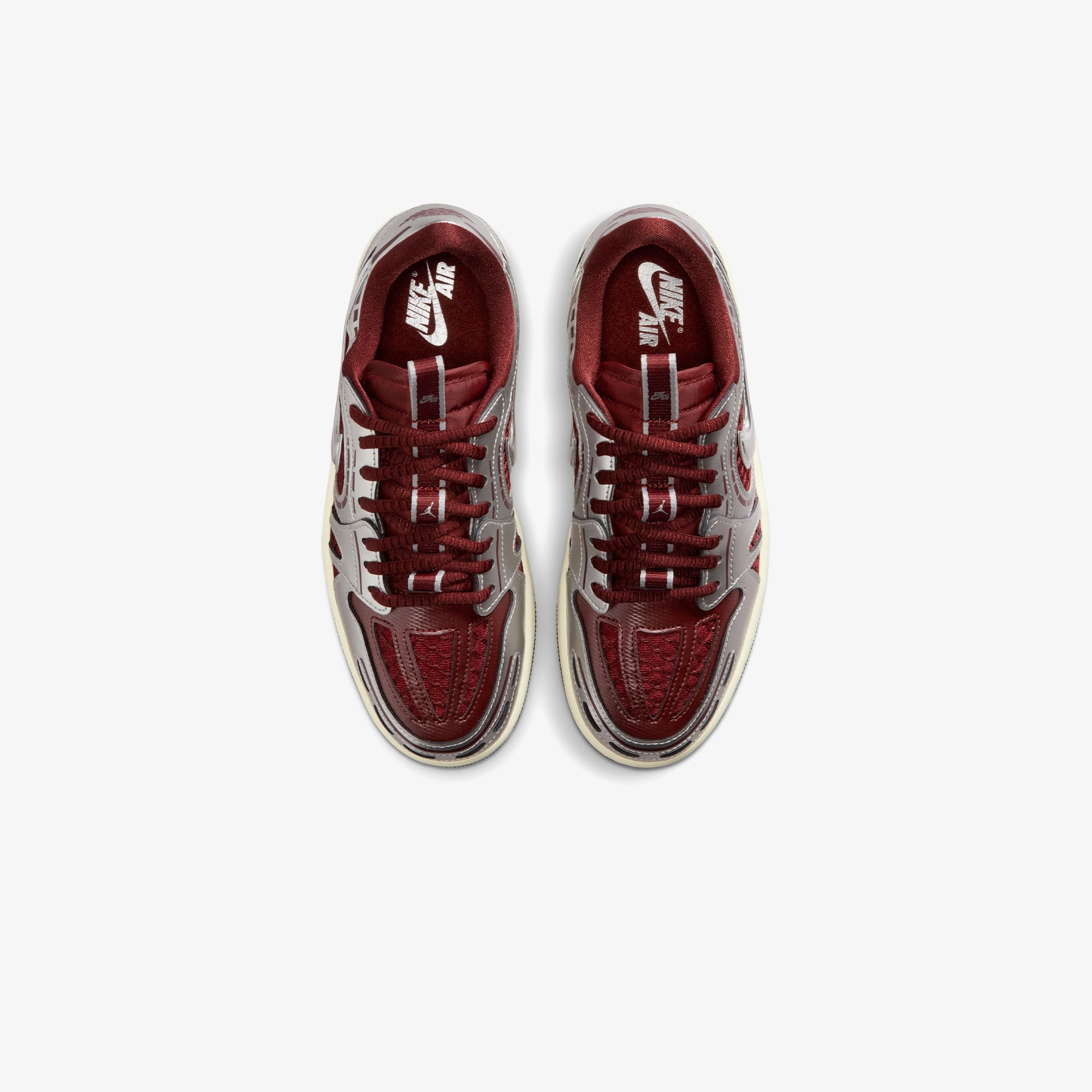 Jordan Air 1 Low Method of Make Kadın Bordo Spor Ayakkabı