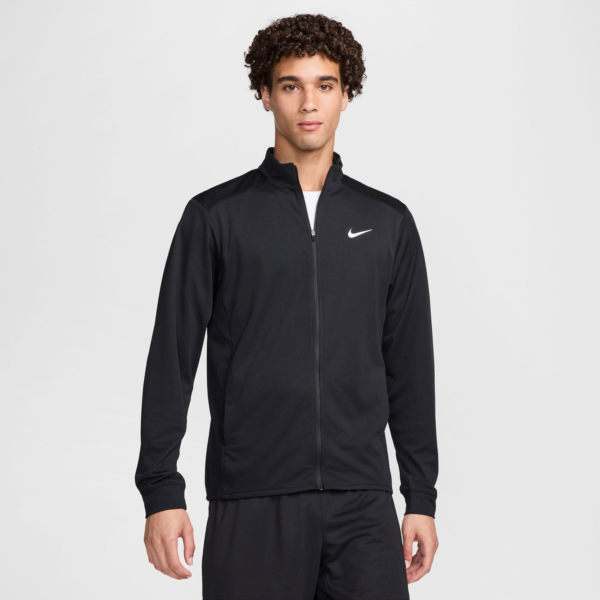Nike Dri-Fit Totality Knit Erkek Siyah Ceket