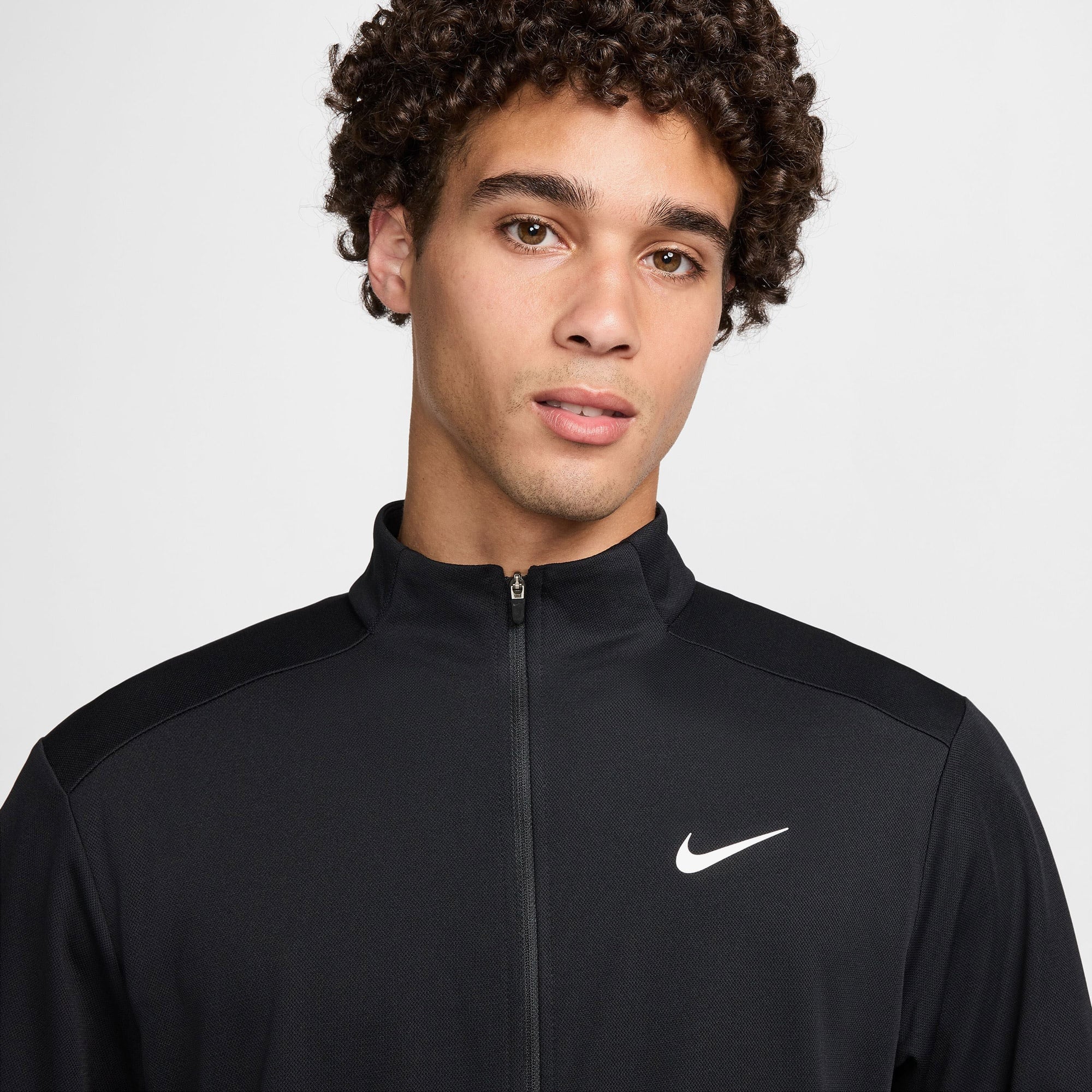 Nike Dri-Fit Totality Knit Erkek Siyah Ceket