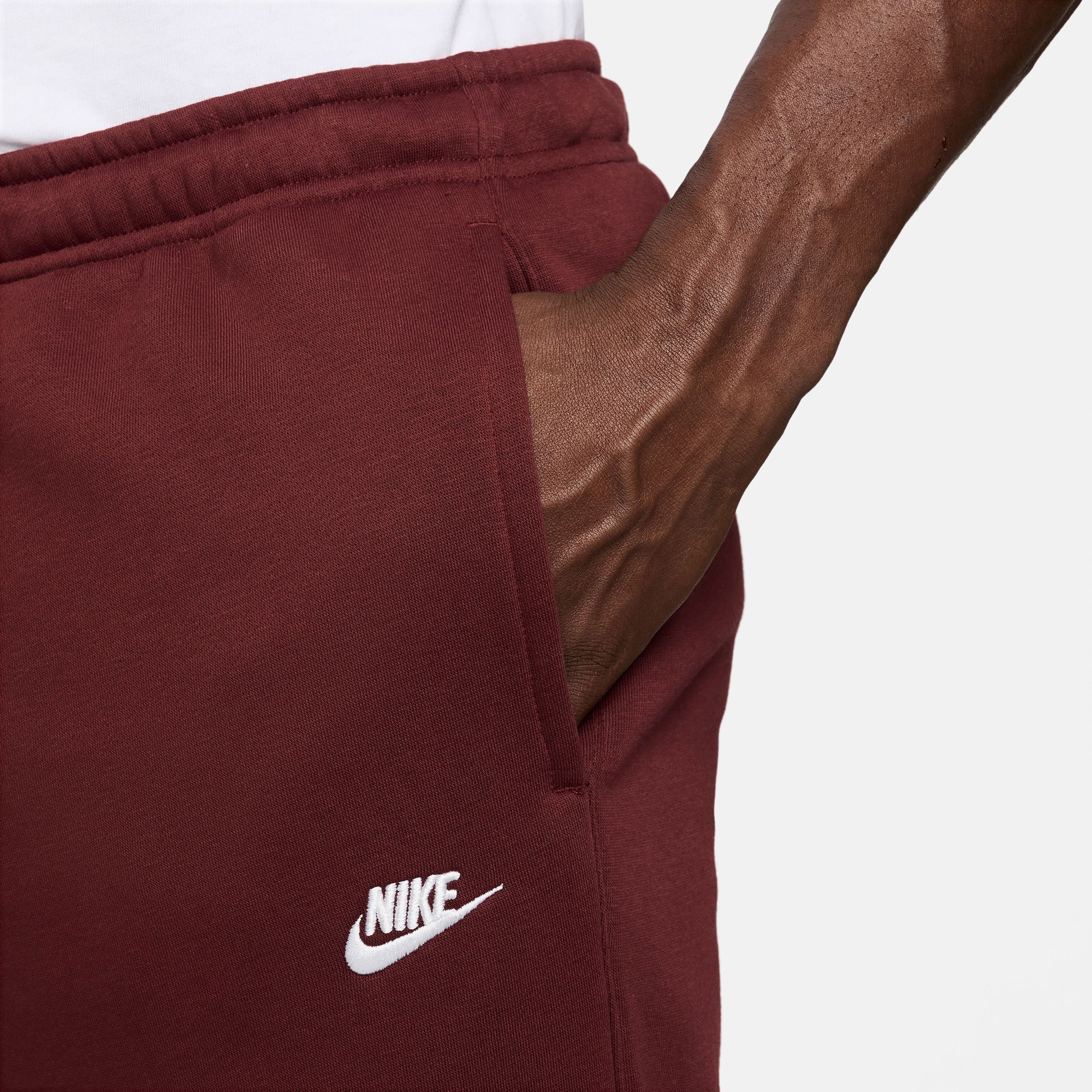 Nike Club Jogger Erkek Bordo Eşofman Altı