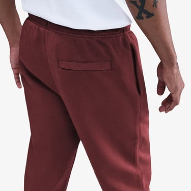  Nike Club Jogger Erkek Bordo Eşofman Altı