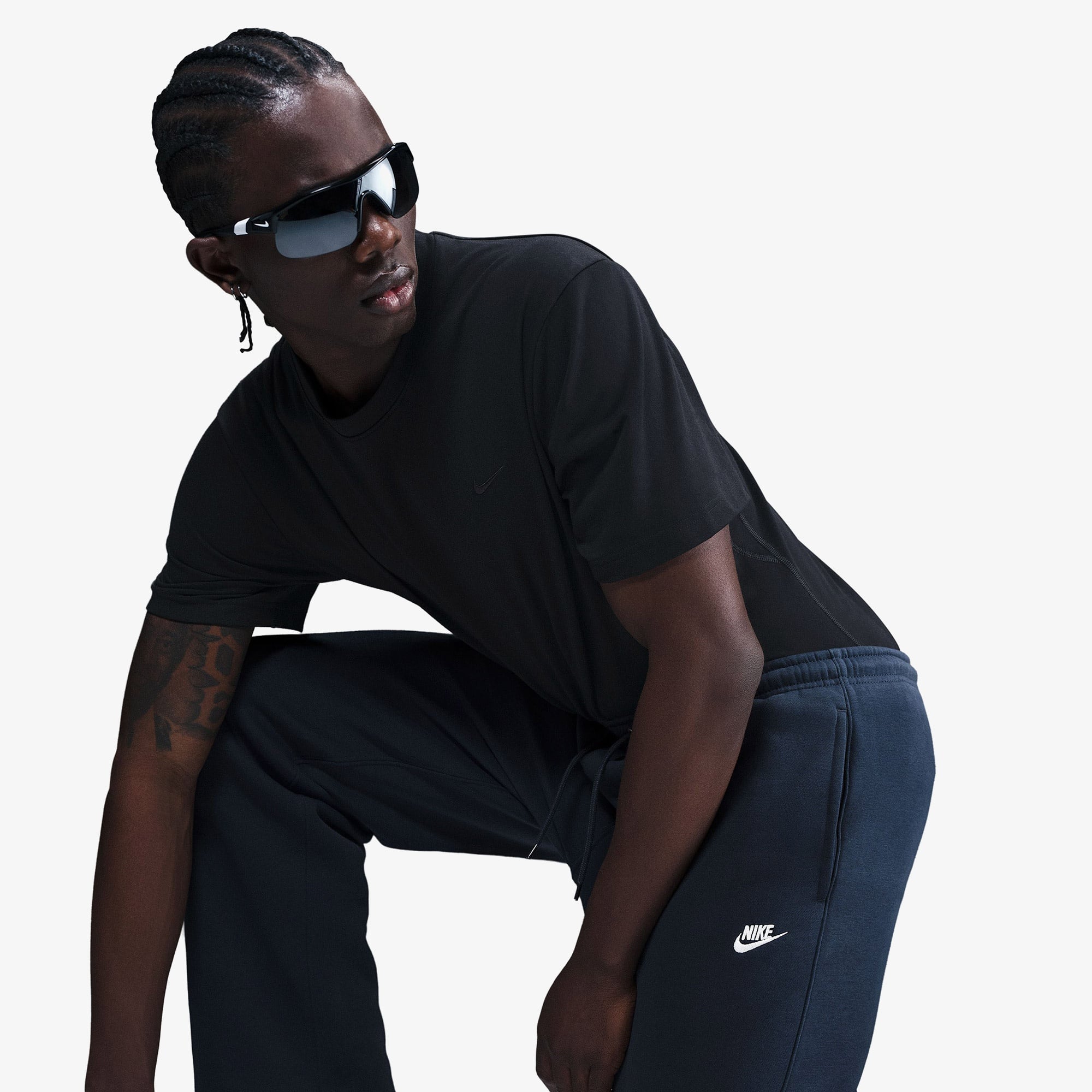 Nike Club Fleece Erkek Lacivert Eşofman Altı