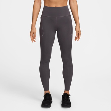  Nike Dri-Fit Swift Heritage Kadın Gri Tayt