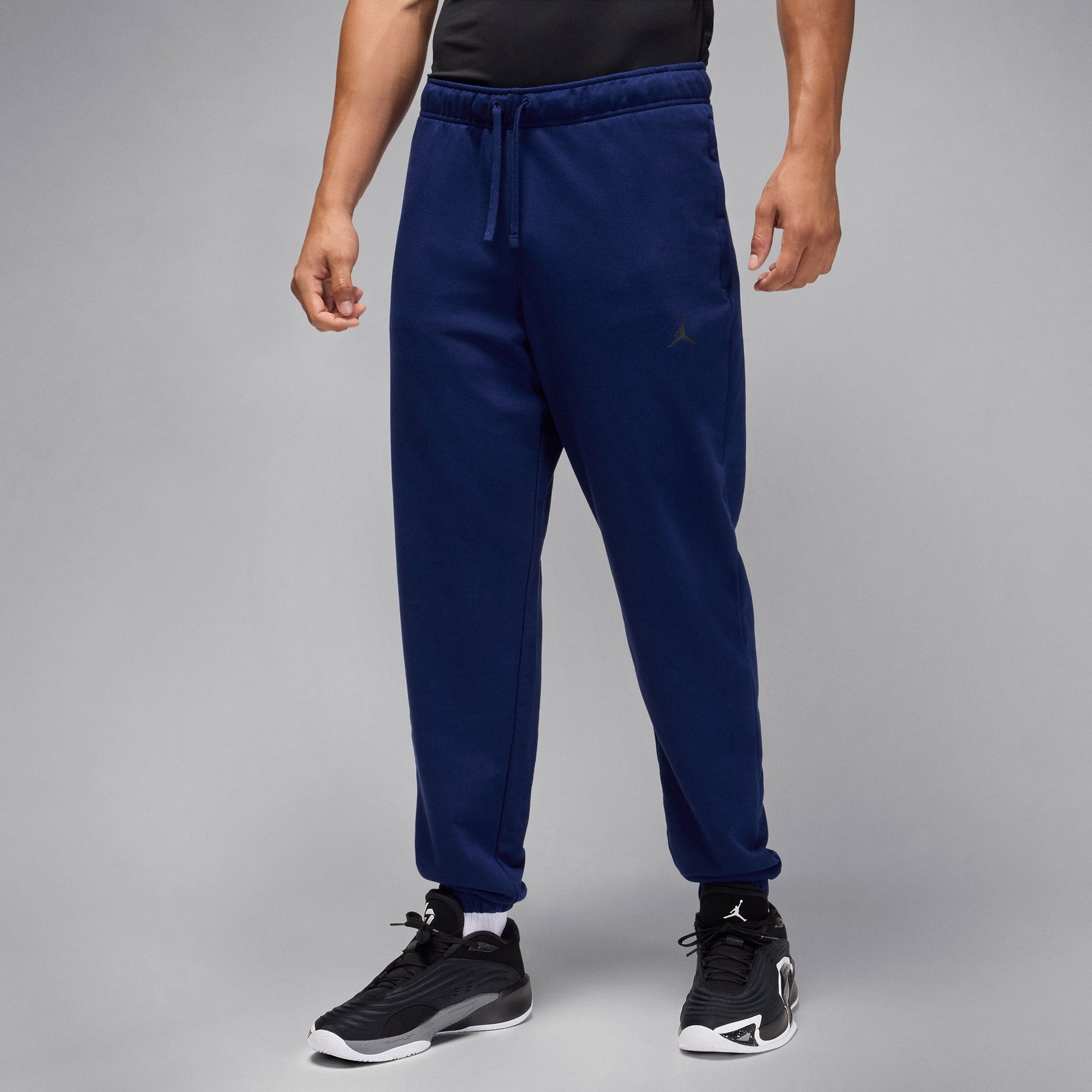 Jordan Dri-Fit Sport Crossover Fleece Erkek Mavi Eşofman Altı
