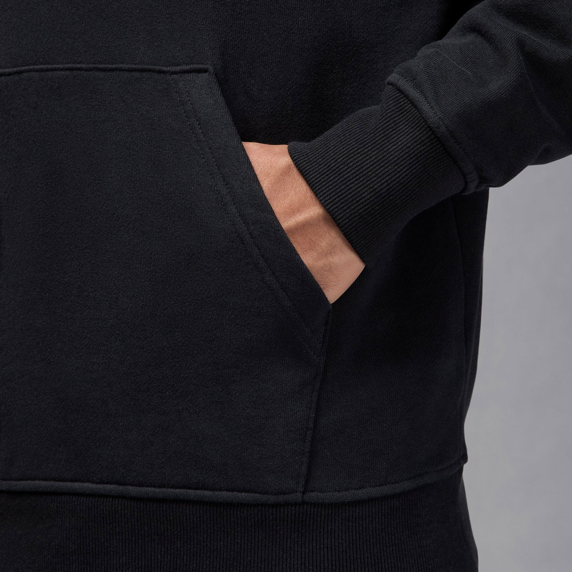 Jordan Flight Fleece Erkek Siyah Sweatshirt