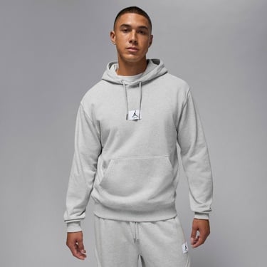  Jordan Flight Fleece Erkek Gri Sweatshirt