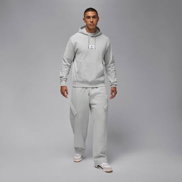  Jordan Flight Fleece Erkek Gri Sweatshirt