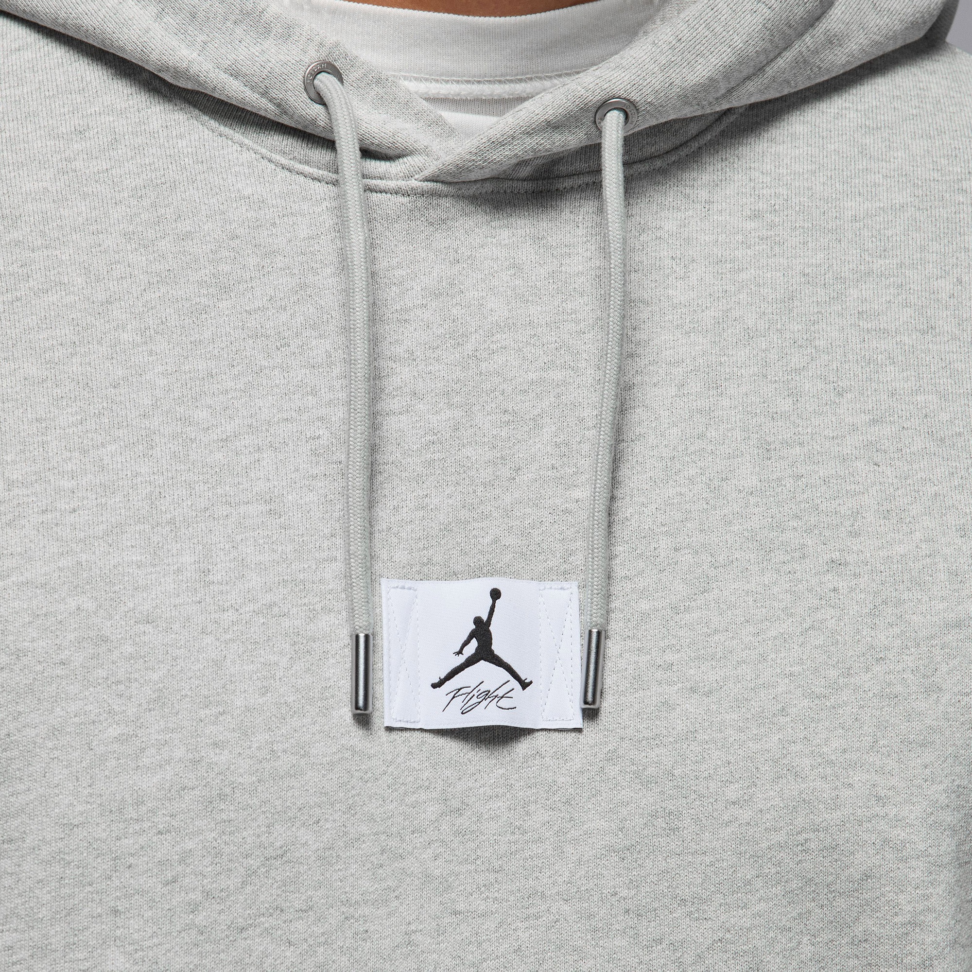 Jordan Flight Fleece Erkek Gri Sweatshirt