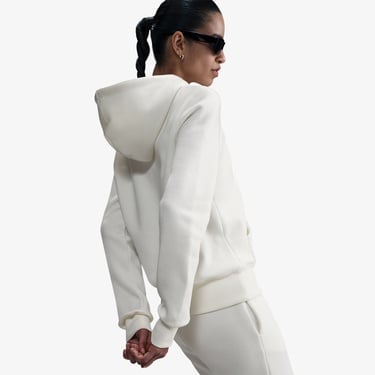  Nike Sportswear Phoenix Fleece Kadın Beyaz Kapüşonlu Hoodie