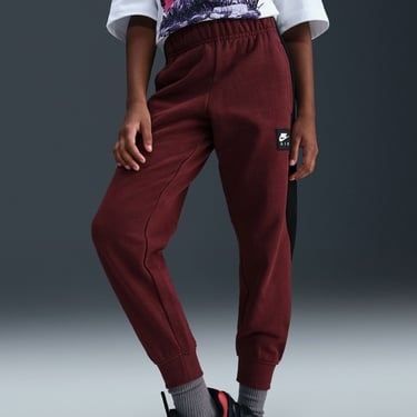  Nike Air Fleece Jogger Çocuk Bordo Eşofman Altı