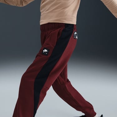  Nike Air Fleece Jogger Çocuk Bordo Eşofman Altı