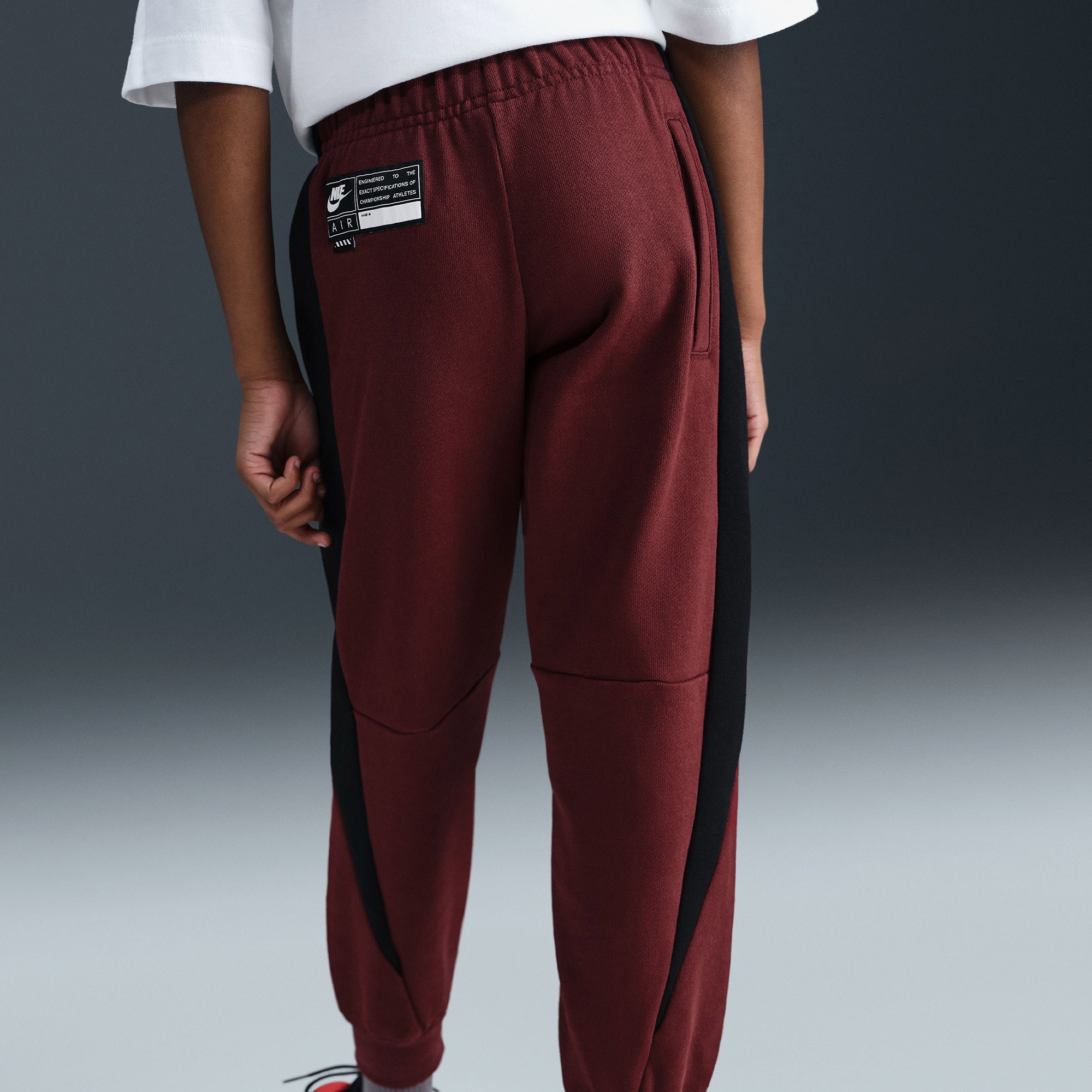 Nike Air Fleece Jogger Çocuk Bordo Eşofman Altı