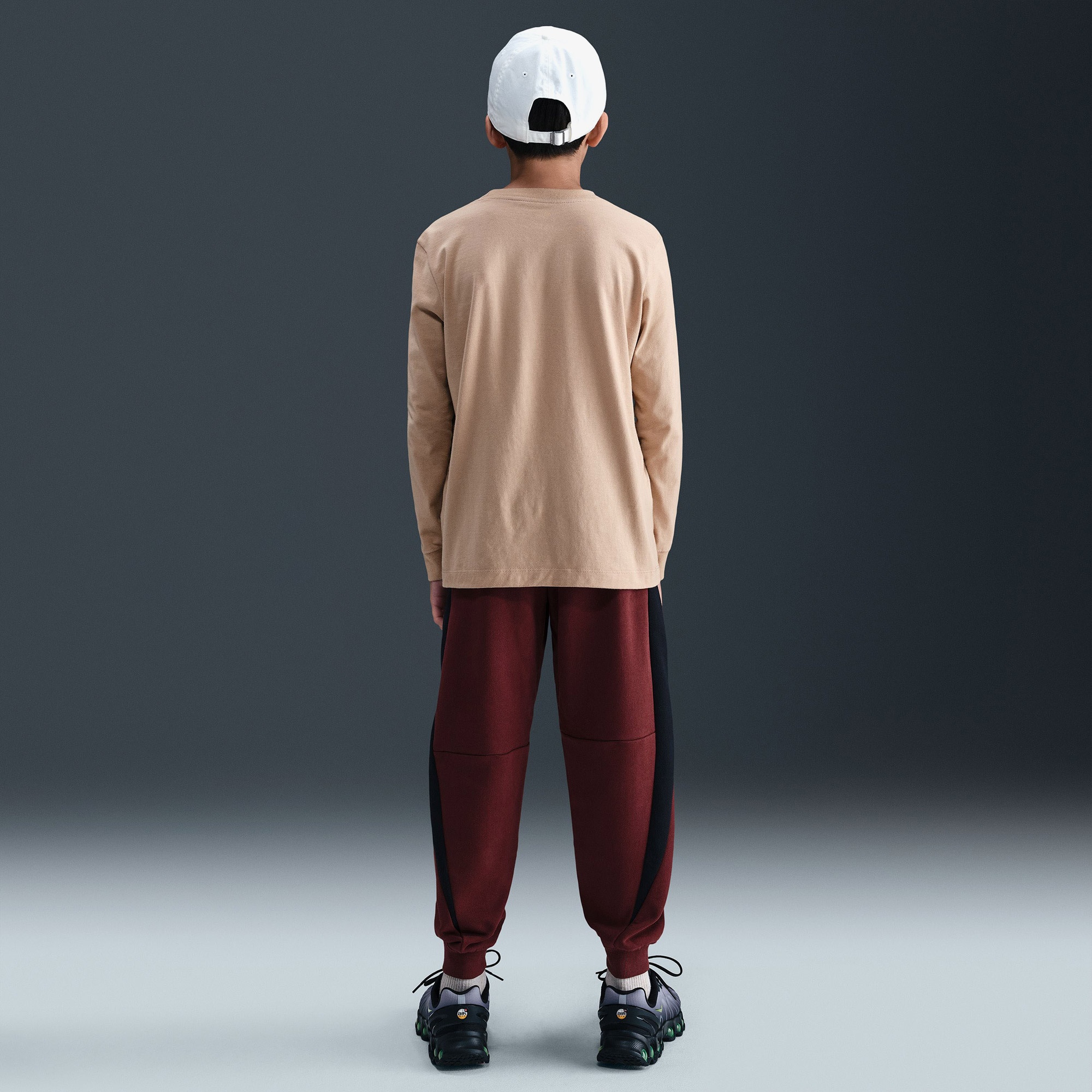 Nike Air Fleece Jogger Çocuk Bordo Eşofman Altı