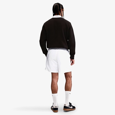  Nike Sportswear Club Graphic Fleece Crew Erkek Siyah Sweatshirt