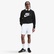 Nike Sportswear Club Graphic Fleece Crew Erkek Siyah Sweatshirt