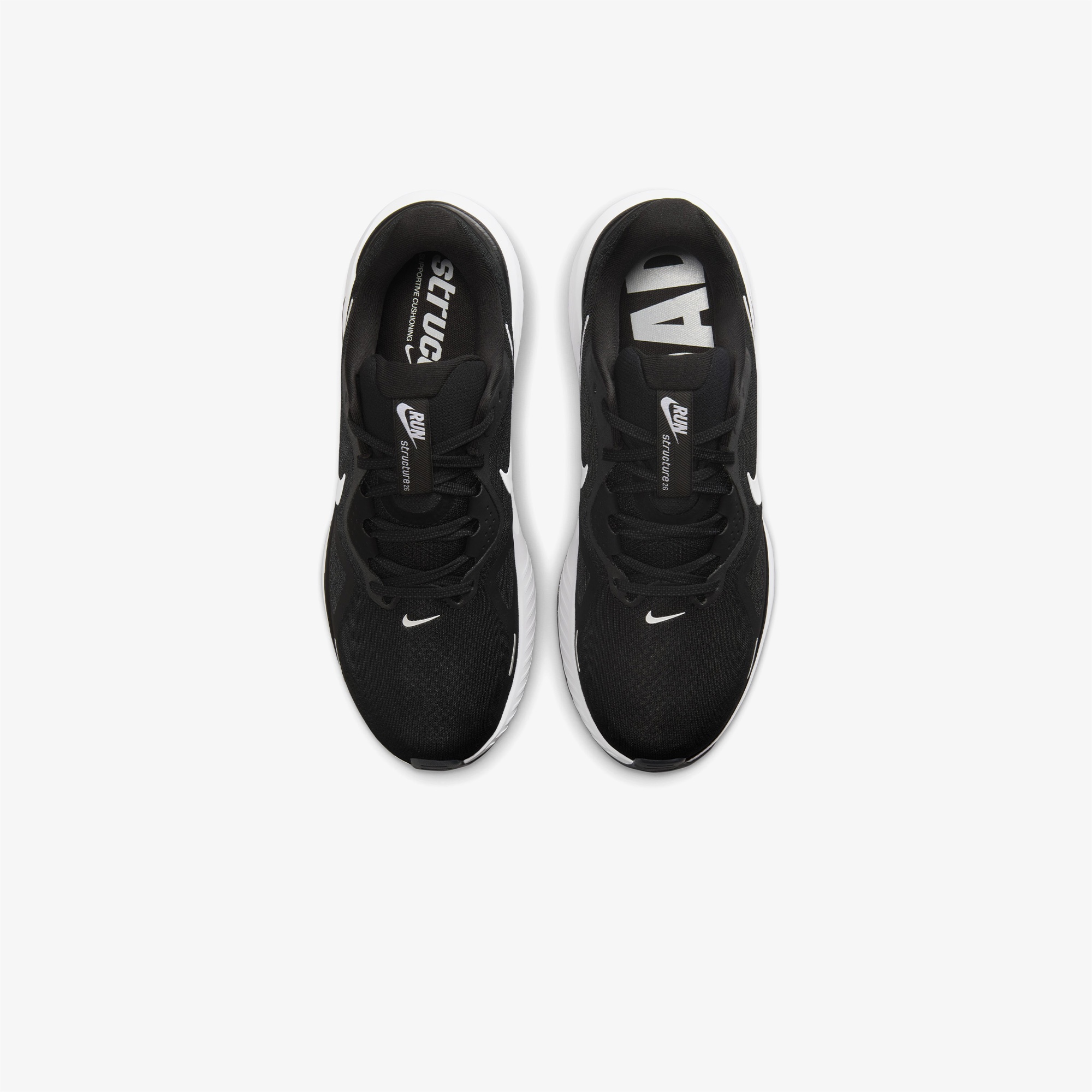 Nike Structure 26 Erkek Siyah Koşu Ayakkabısı