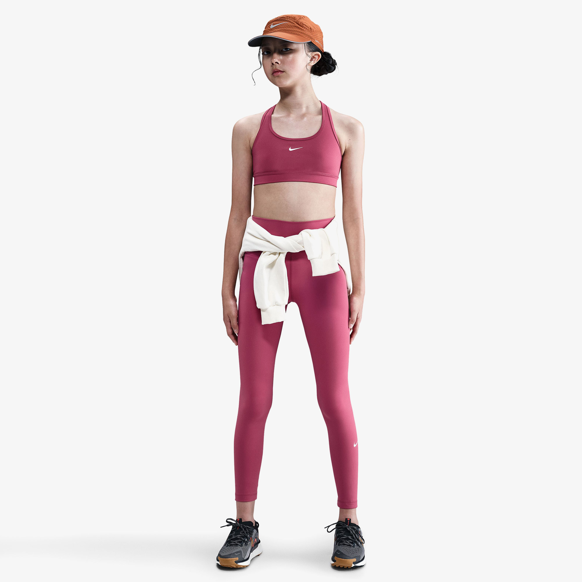  Nike Dri-Fit One Çocuk Pembe Tayt