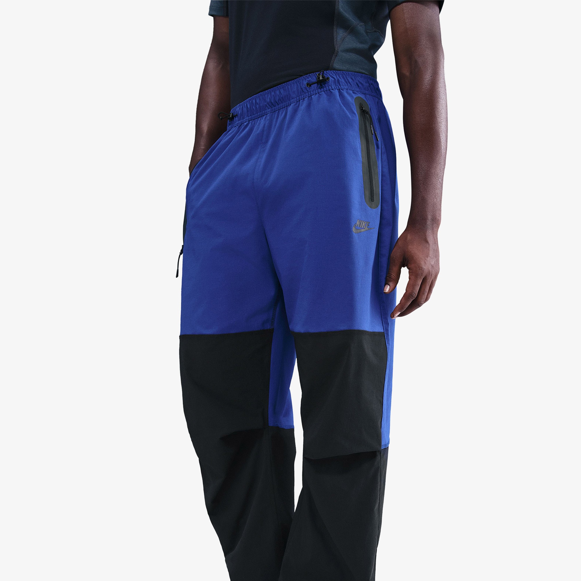 Nike Dri-Fit Tech Woven Erkek Mavi Eşofman Altı