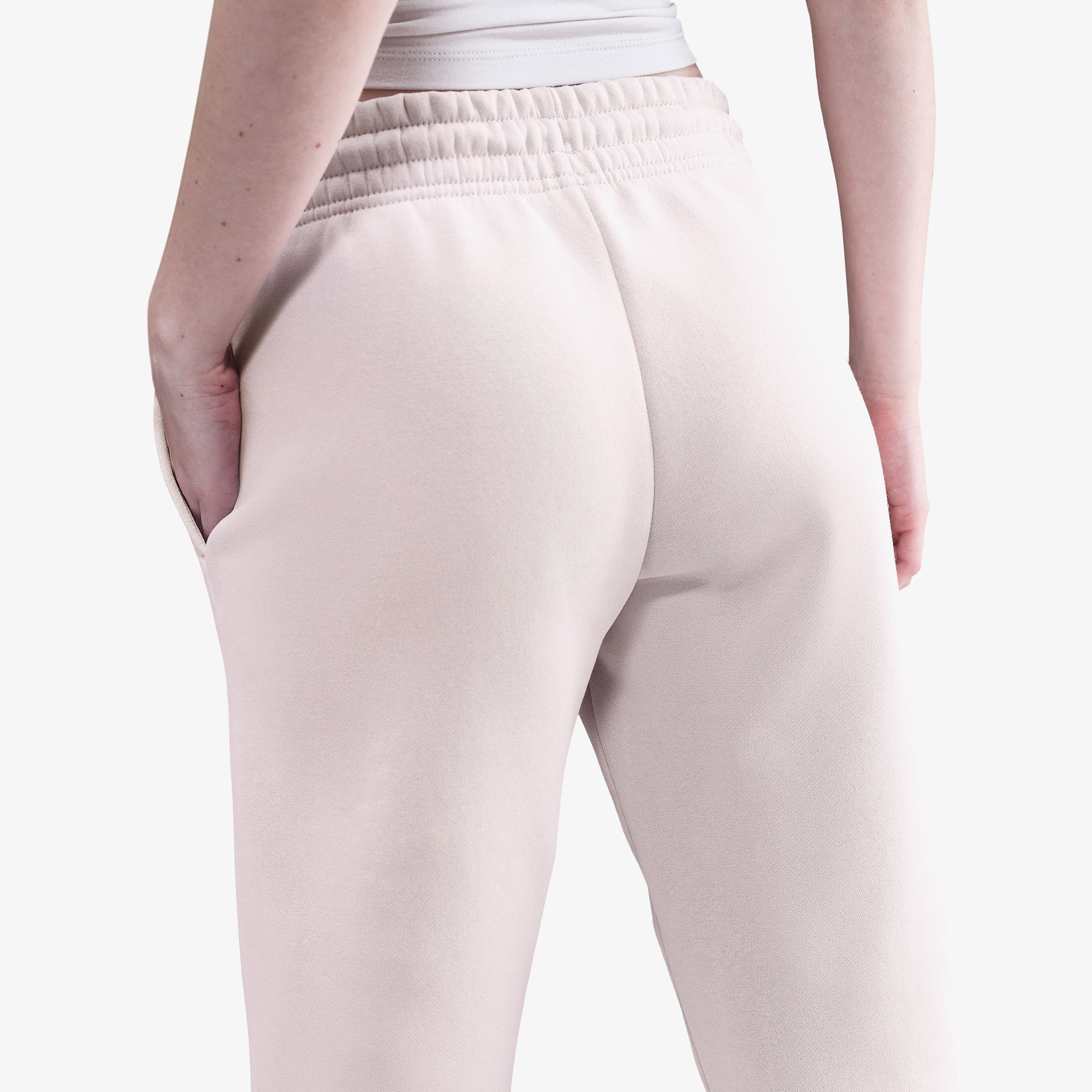 Nike Sportswear Phoenix Fleece Kadın Pembe Eşofman Altı