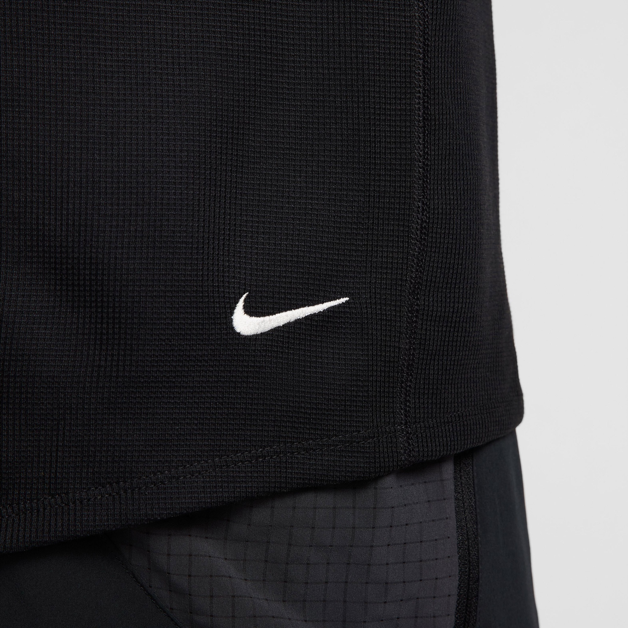 Nike Dri-Fit Trail Midlayer Erkek Siyah Kapüşonlu Hoodie