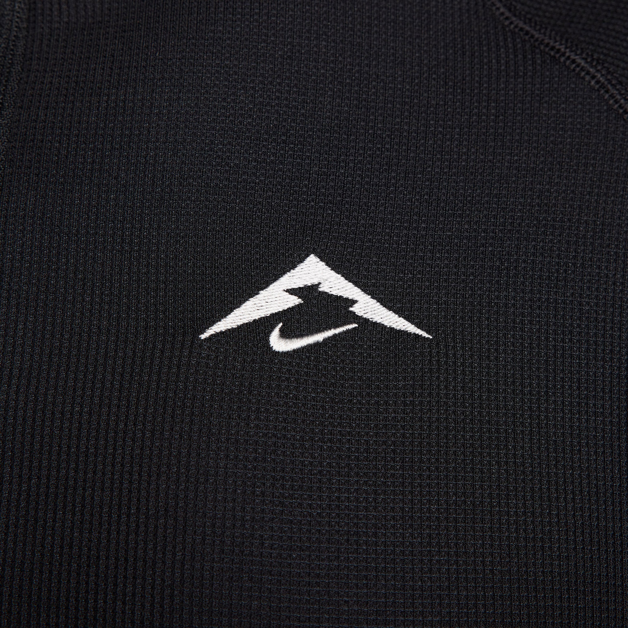 Nike Dri-Fit Trail Midlayer Erkek Siyah Kapüşonlu Hoodie