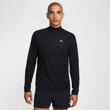  Nike Dri-Fit Trail Midlayer Erkek Siyah Kapüşonlu Hoodie